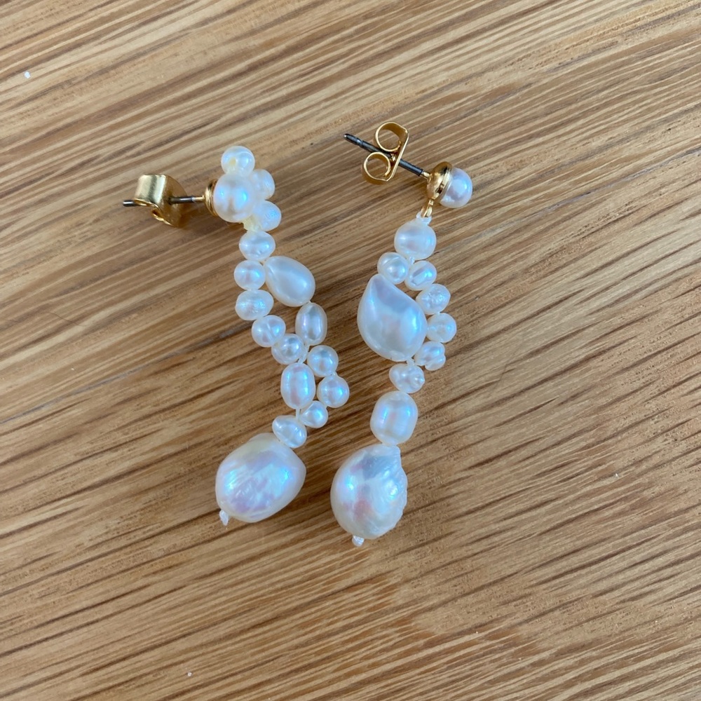 COPY - J. Crew Mismatched Pearl Earrings